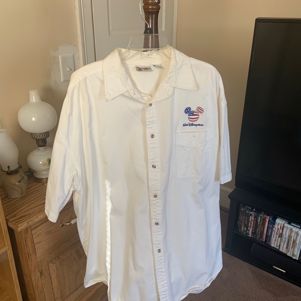 Disney Men’s Button Down Shirt